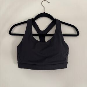 Athleta Sports Bra in Black Size Medium